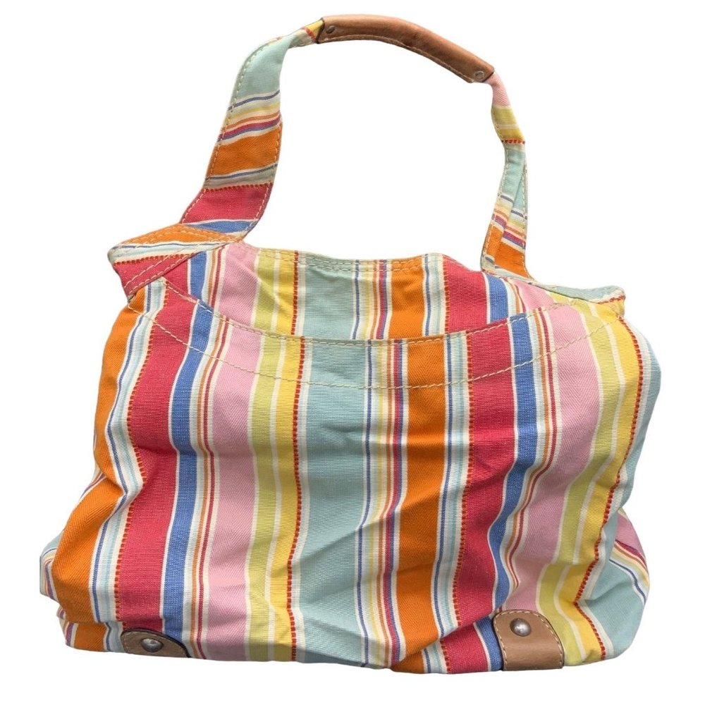 Fossil Bright Multi-Colored Cloth (Denium Like Ma… - image 2